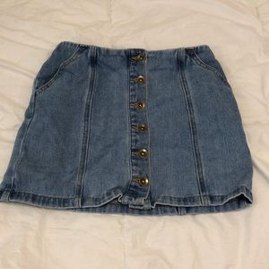 Jean skirt